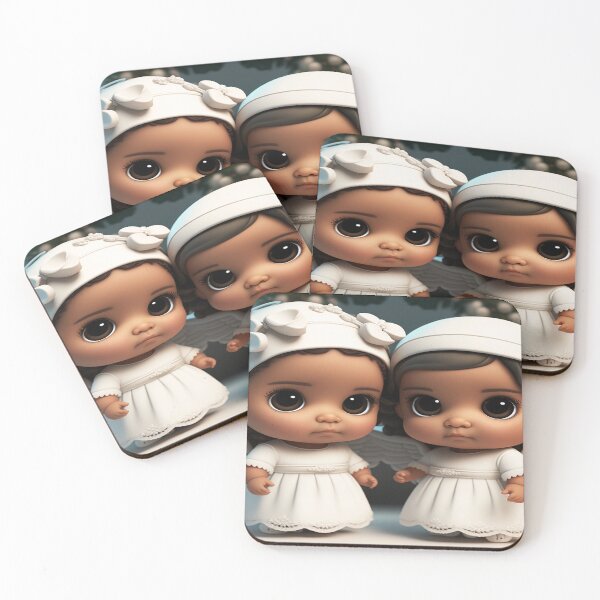 Item preview, Twin Angels of Harmony designed and sold by Junior's Digital Designs.