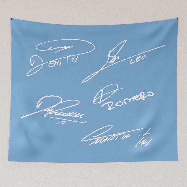 Item preview, Argentina 2022 Team Autographs (white and blue) designed and sold by sarascoprox.