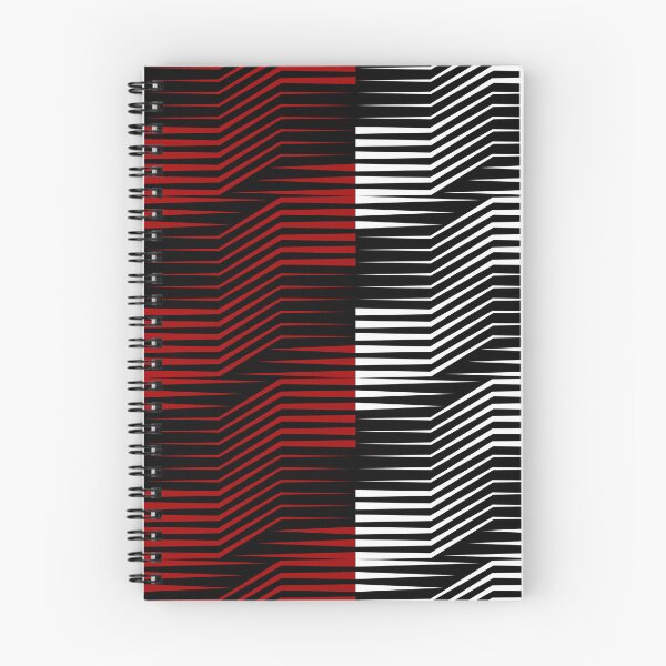Item preview, Red and White Vanishing Path Pattern designed and sold by Mark Cannon.