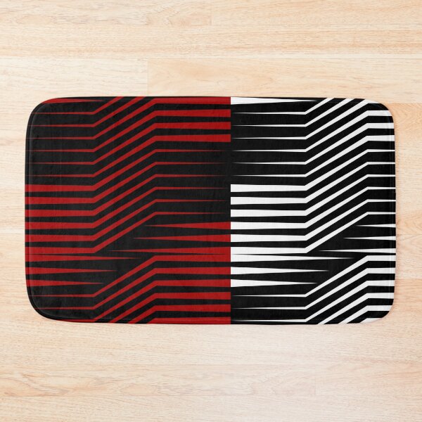 Item preview, Red and White Vanishing Path Pattern designed and sold by Mark Cannon.