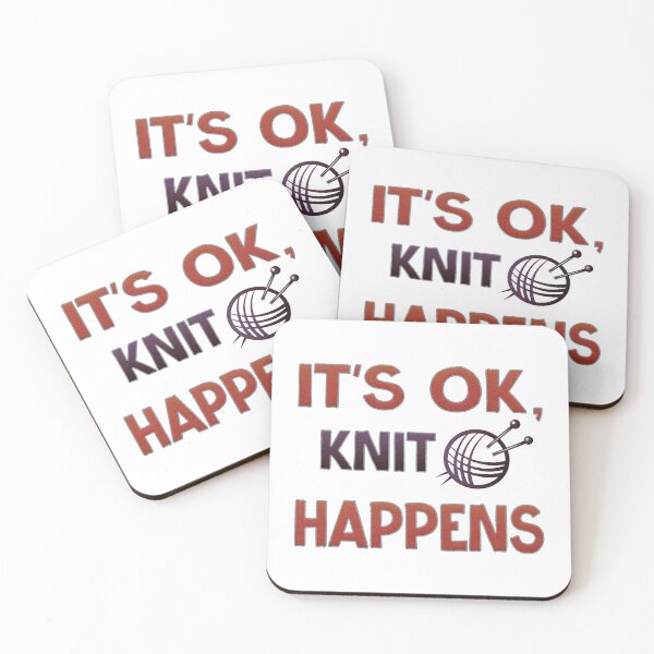 Item preview, its ok knit happens designed and sold by Star Soulofficial.
