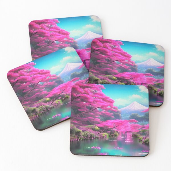 Item preview, Cherry Blossom Garden by the River!  designed and sold by DEKA777.