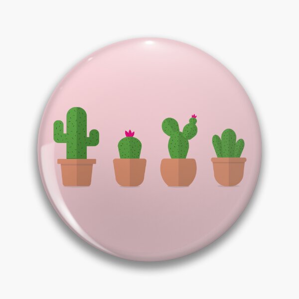 Item preview, Cute Potted Cacti  designed and sold by niccdefilippis.