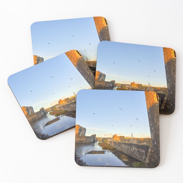 Item preview, Sunset, Caerphilly Castle, South Wales designed and sold by VnGphoto.