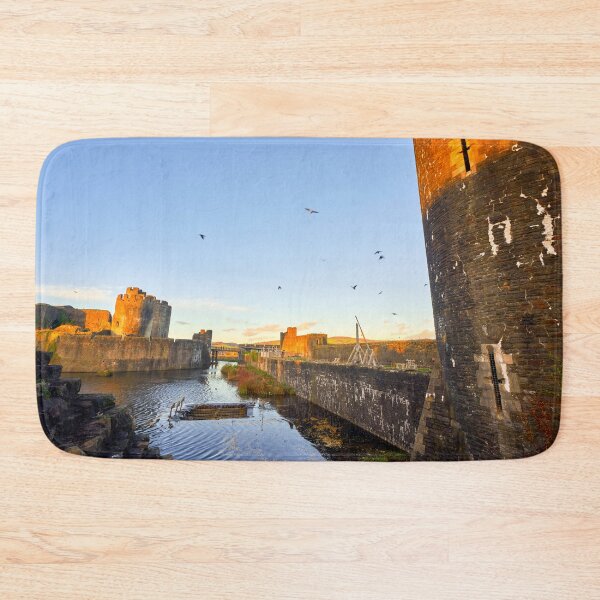 Item preview, Sunset, Caerphilly Castle, South Wales designed and sold by VnGphoto.