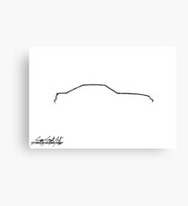 Ford Mustang Fox Body Fastback Canvas Print