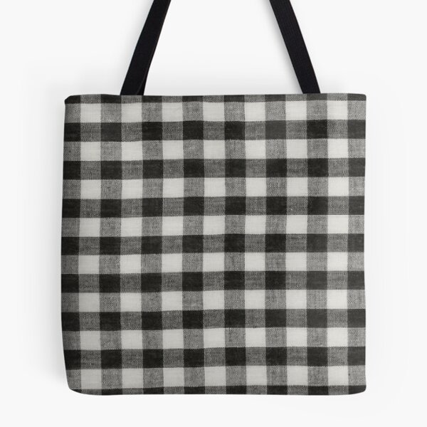 Item preview, Achromo Cali-Cali Buffalo Plaid, Grey-Black by Bossy Cat Home designed and sold by BossyCatHome.