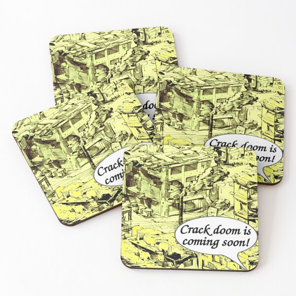 Item preview, Crack doom is coming soon collection designed and sold by artesilenciosa.