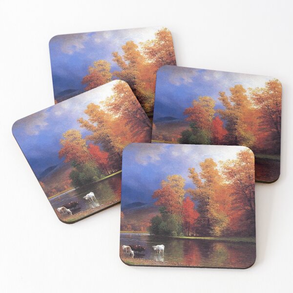 Item preview, Albert Bierstadt -On the Saco designed and sold by tomorrowsart.