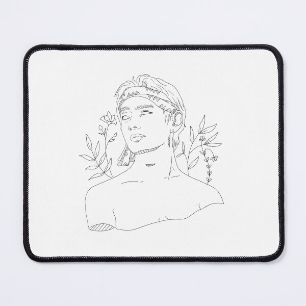 Item preview, Taehyung V Greek Tattoo Design designed and sold by NoonchiDesigns.