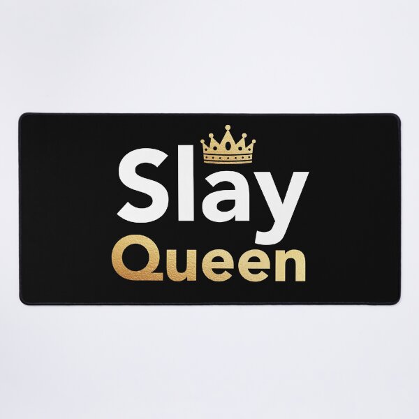 Item preview, Slay Queen - Yas Queen LGBT Gay Pride Meme Saying designed and sold by JukeLox.