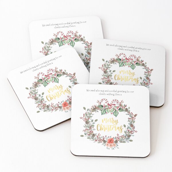 Item preview, Christmas Corporate Postcard English version designed and sold by Miladrawcolors.