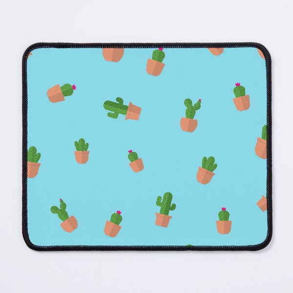 Item preview, Cacti Pattern with Light Blue Background  designed and sold by niccdefilippis.
