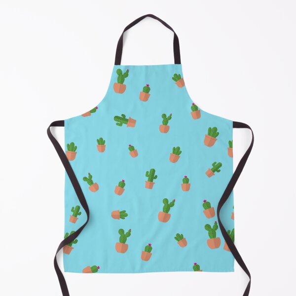Item preview, Cacti Pattern with Light Blue Background designed and sold by niccdefilippis.