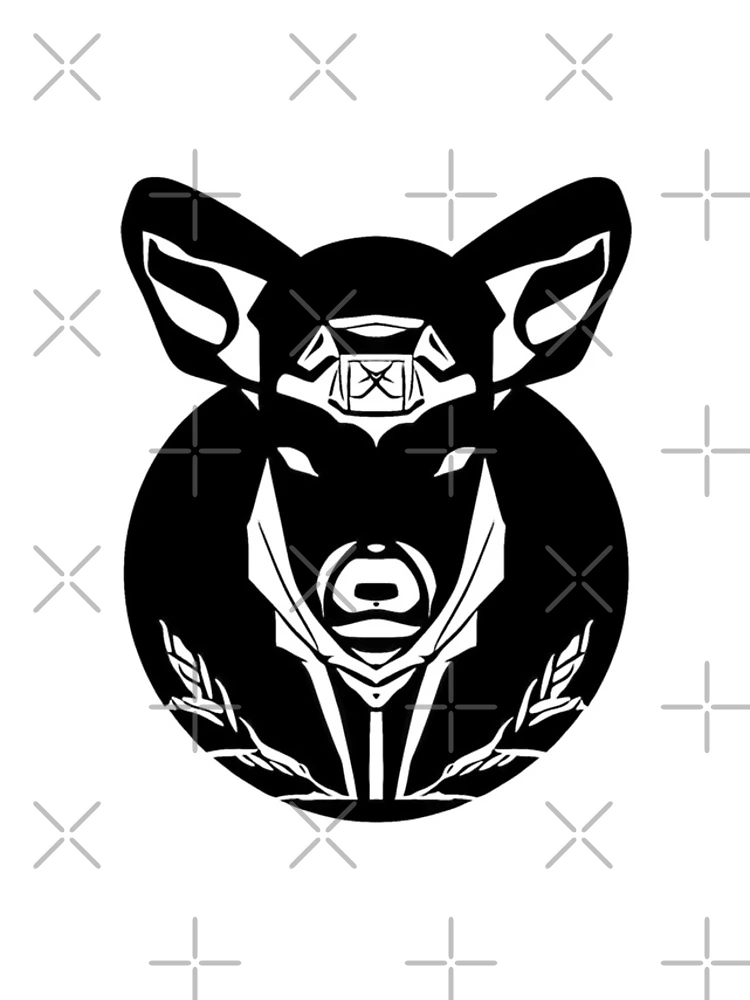 Thumbnail 4 of 4, iPhone Case, Abstract Deer Sticker Design designed and sold by Litheon.