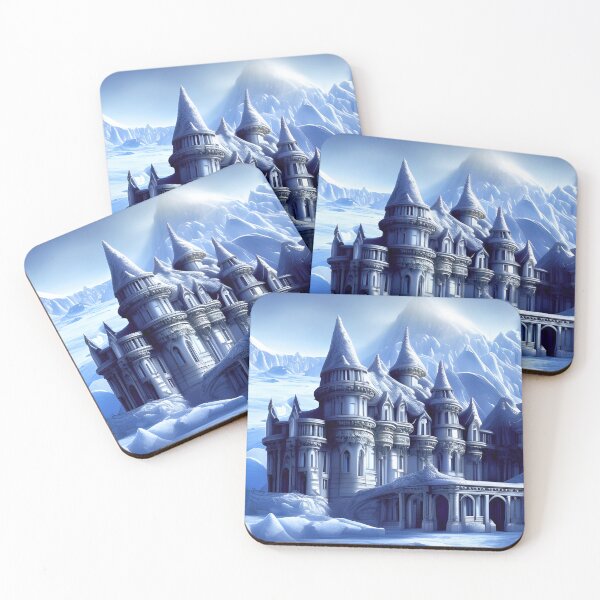 Item preview, Marble Castle in the Antarctic Mountains designed and sold by Fractal Journeys, etc. .