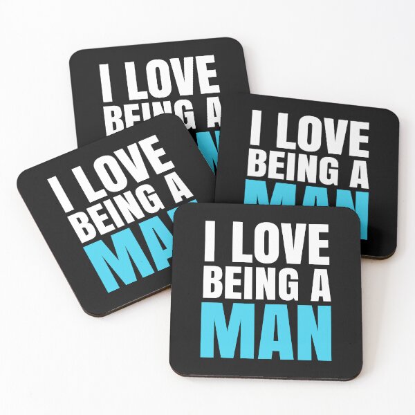Item preview, I Love Being A Man - Masculinity Quotes designed and sold by EnzoVectorism.