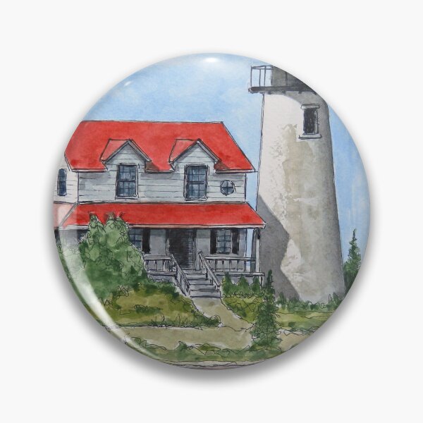 Item preview, Charity Island Lighthouse designed and sold by Robert Holewinski.
