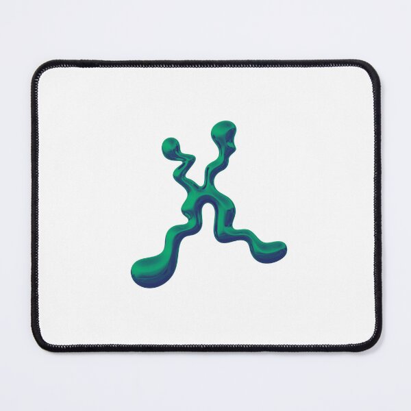 Item preview, GREEN X LETTER CHROME DESIGN! designed and sold by MeBrokeStudent.