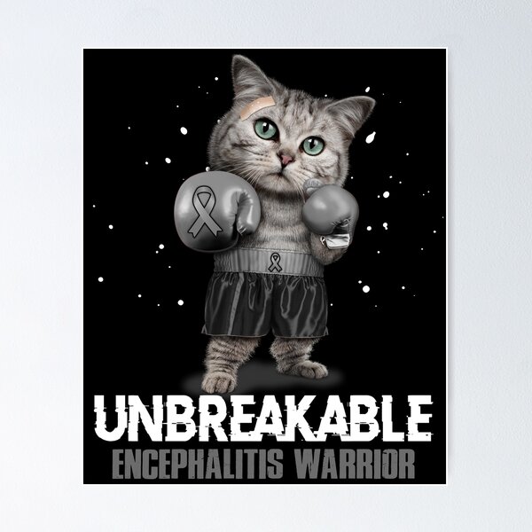 Item preview, Encephalitis Warrior - I Battle Encephalitis What Is Your Superpower? designed and sold by Jennpak.
