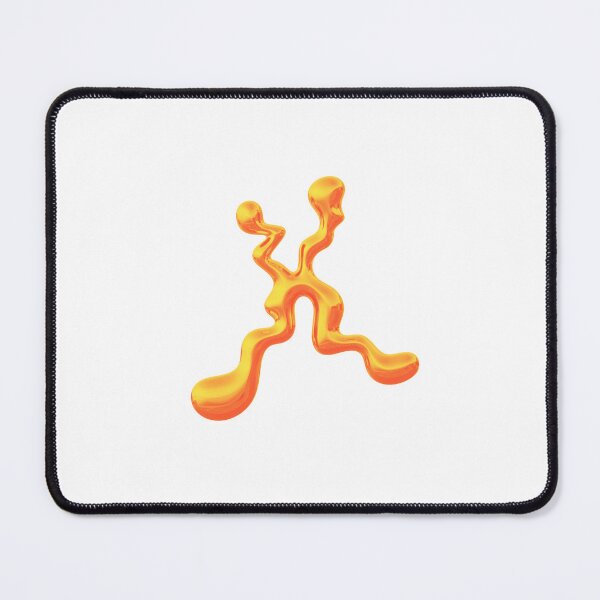 Item preview, ORANGE X LETTER CHROME DESIGN! designed and sold by MeBrokeStudent.