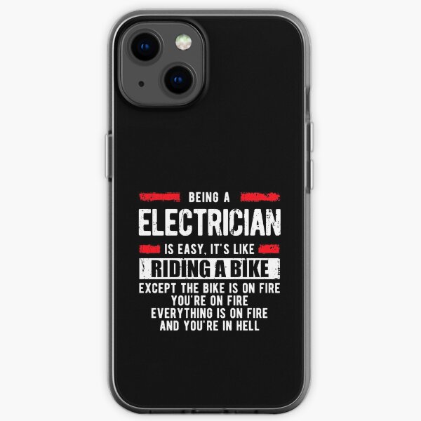 Electrician Humor T-Shirts iPhone Soft Case