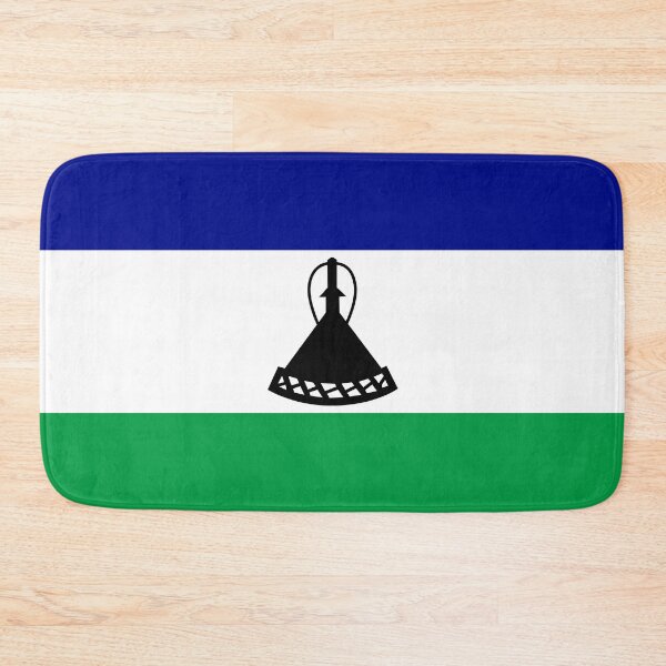 Item preview, Lesotho - Mosotho Flag designed and sold by FlagsWorld.