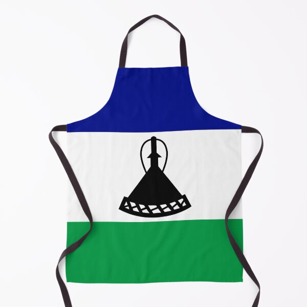 Item preview, Lesotho - Mosotho Flag designed and sold by FlagsWorld.