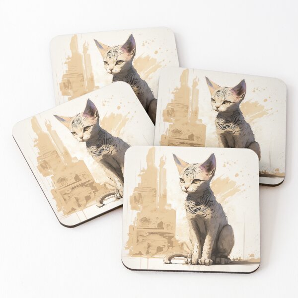 Item preview, Nekhbet , Egyptian Cat designed and sold by Electric-Llama.