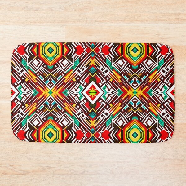 Item preview, Traditional Igorot-inspired tribal pattern. Ethnic Multi color designed and sold by IlustradoArts.