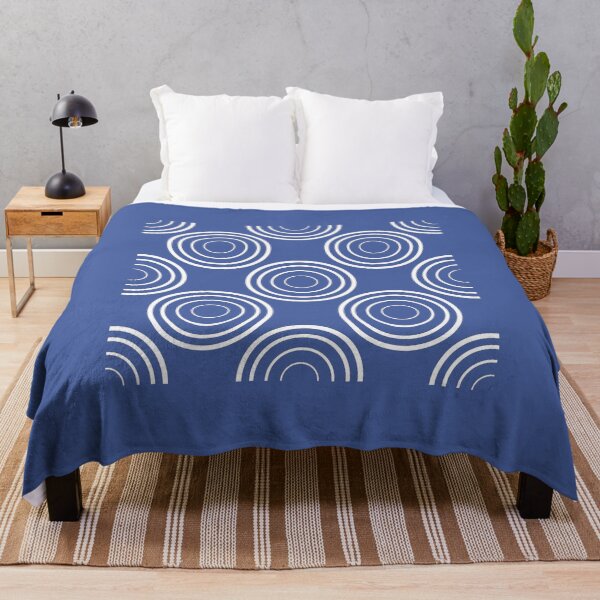 Item preview, Circles in Blue designed and sold by Gentle40Winks.
