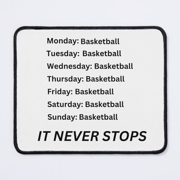 Item preview, Basketball Every Day designed and sold by thathoopworld.