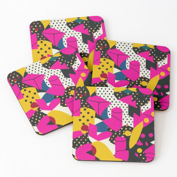 Item preview, Viva Magenta Memphis Style Patterns designed and sold by BuraxisDesigns.