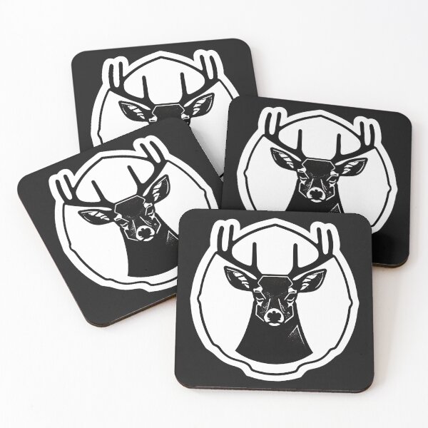 Item preview, Mysterious Deer Sticker Abstract Design designed and sold by Litheon.