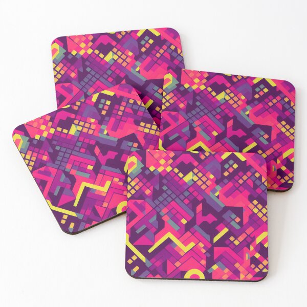 Item preview, Viva Magenta Memphis Style Patterns designed and sold by BuraxisDesigns.
