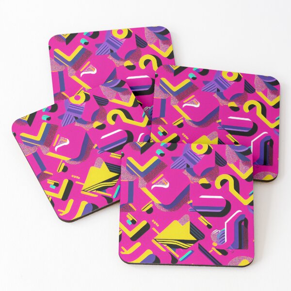 Item preview, Viva Magenta Memphis Style Patterns designed and sold by BuraxisDesigns.