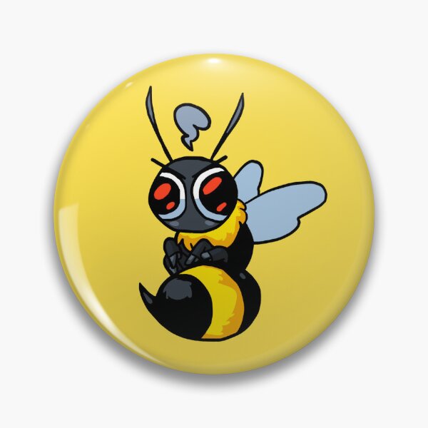 Item preview, Cute Angry Stinging Bee Doodle Design designed and sold by Kassidy Jae.