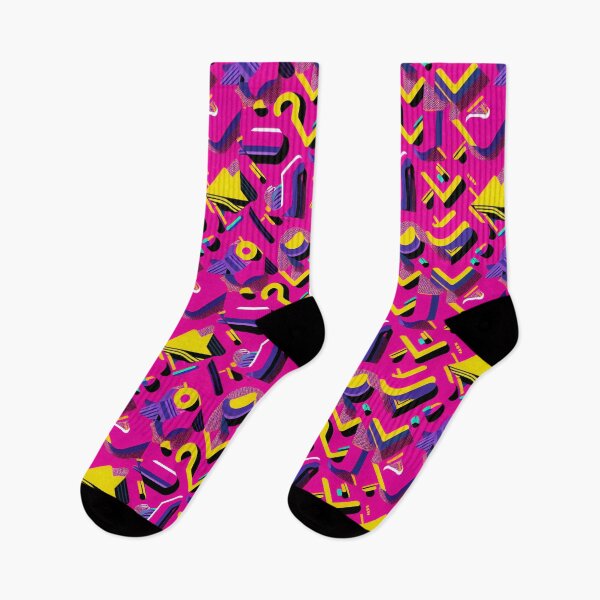 Item preview, Viva Magenta Memphis Style Patterns designed and sold by BuraxisDesigns.