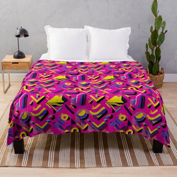 Item preview, Viva Magenta Memphis Style Patterns designed and sold by BuraxisDesigns.