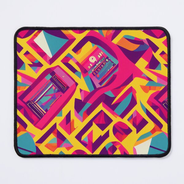 Item preview, Viva Magenta Memphis Style Patterns designed and sold by BuraxisDesigns.