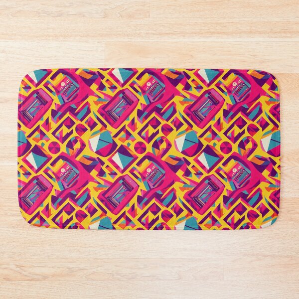 Item preview, Viva Magenta Memphis Style Patterns designed and sold by BuraxisDesigns.