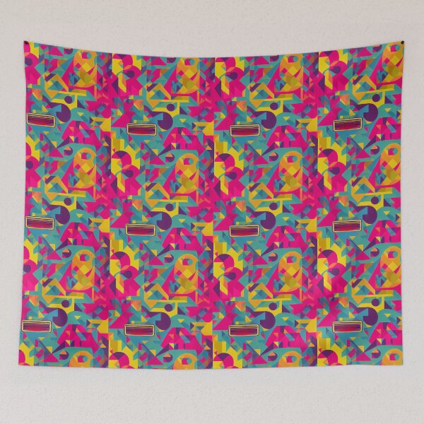 Item preview, Viva Magenta Memphis Style Patterns designed and sold by BuraxisDesigns.