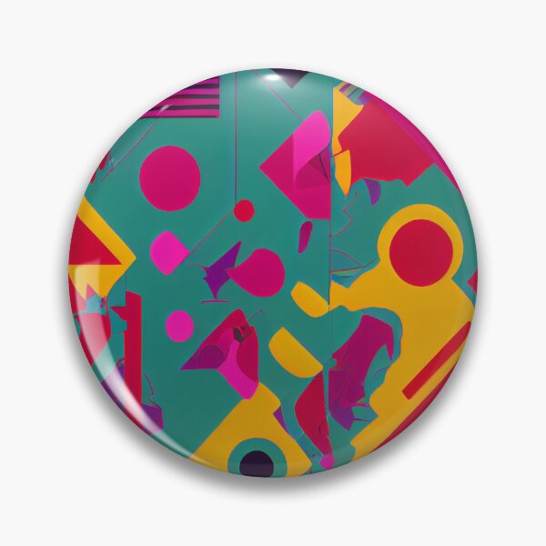 Item preview, Viva Magenta Memphis Style Patterns designed and sold by BuraxisDesigns.