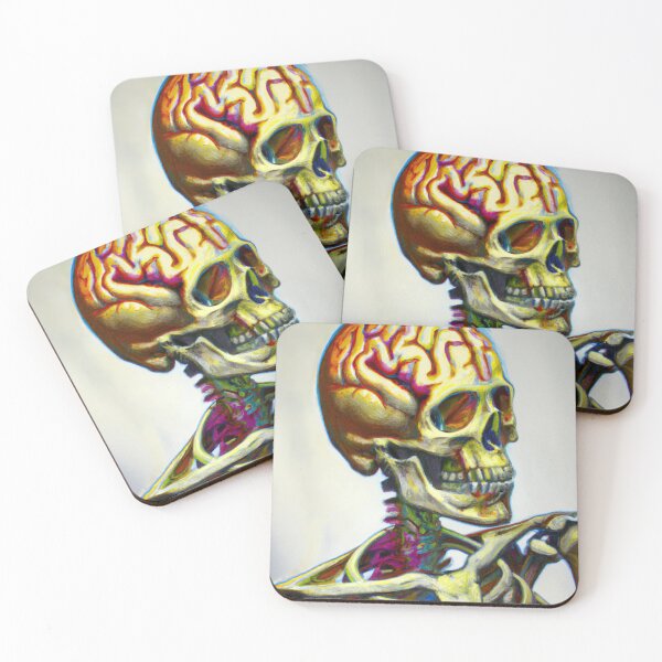 Item preview, Skeleton without a scalp designed and sold by HauntedHan.