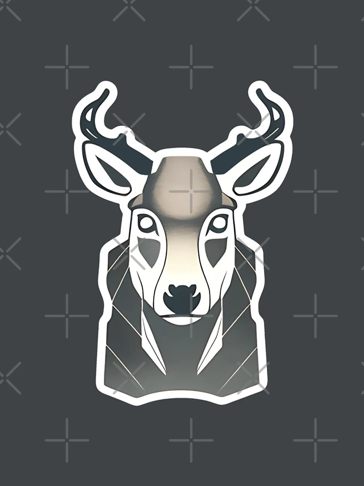 Thumbnail 4 of 4, iPhone Case, Deer Magic Sticker Abstract Design designed and sold by Litheon.