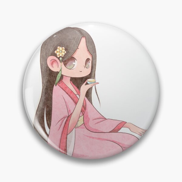 Item preview, A GIRL drinking Tea designed and sold by Yuki Shop.