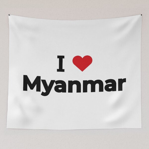 Item preview, I love Myanmar designed and sold by Moyanana.