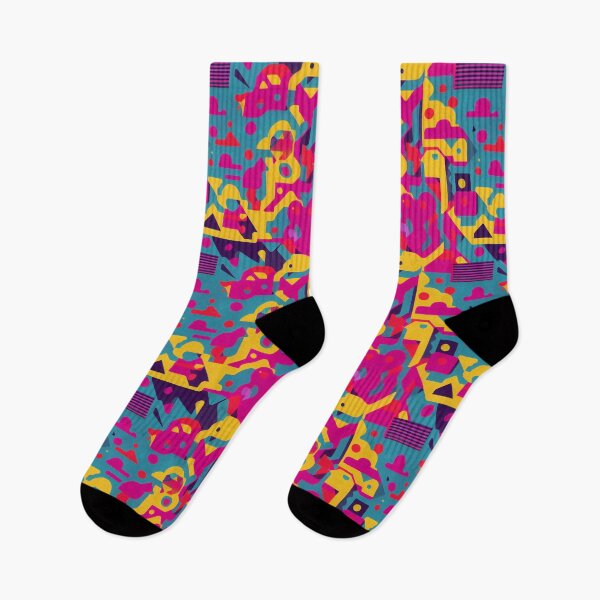 Item preview, Viva Magenta Memphis Style Patterns designed and sold by BuraxisDesigns.