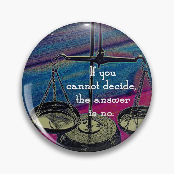 Item preview, The Answer Is No designed and sold by Emilyromrell.
