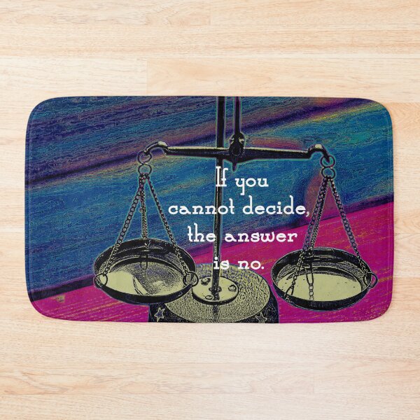 Item preview, The Answer Is No designed and sold by Emilyromrell.
